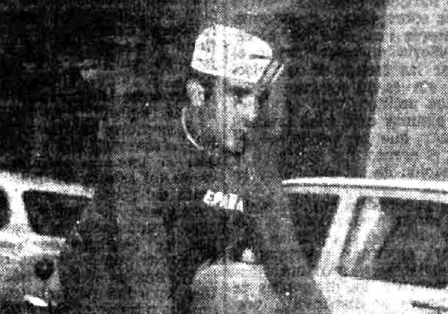 Tomás Nistal, en 1972, con el maillot de España, durante su preparación para las olimpiadas de Munich.
